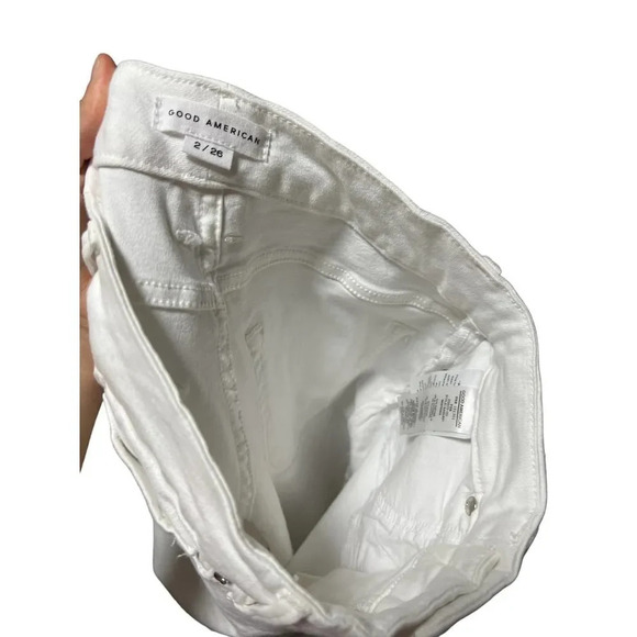 Good American GOOD LEGS STRAIGHT JEANS Size 26 NWOT - Picture 7 of 9